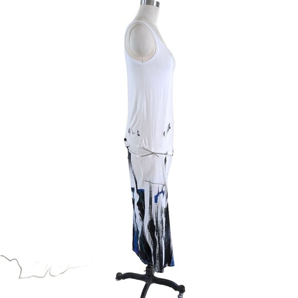 NWT Eleven Paris LA Collection Zipper Maxi Dress SZ. S - Picture 2 of 9